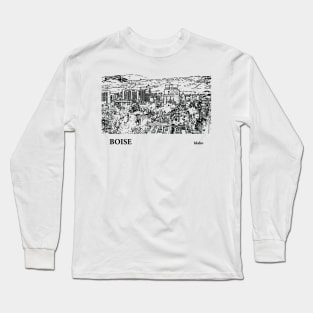 Boise - Idaho Long Sleeve T-Shirt